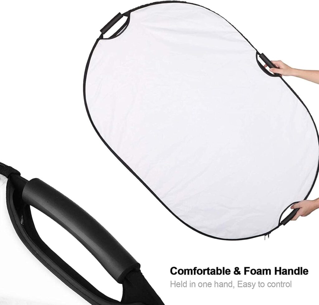 Reflector Handle 5 In 1 Reflector with Handle (150x120cm) – Super Fotos